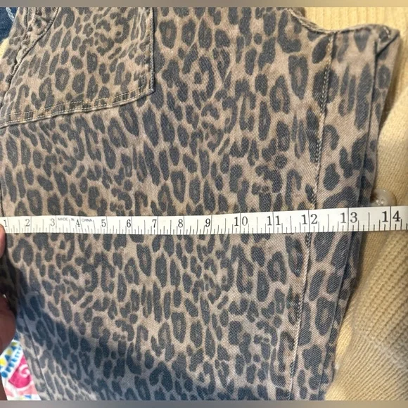 Leopard Print Women's Jumpsuit - Picture 10 of 11